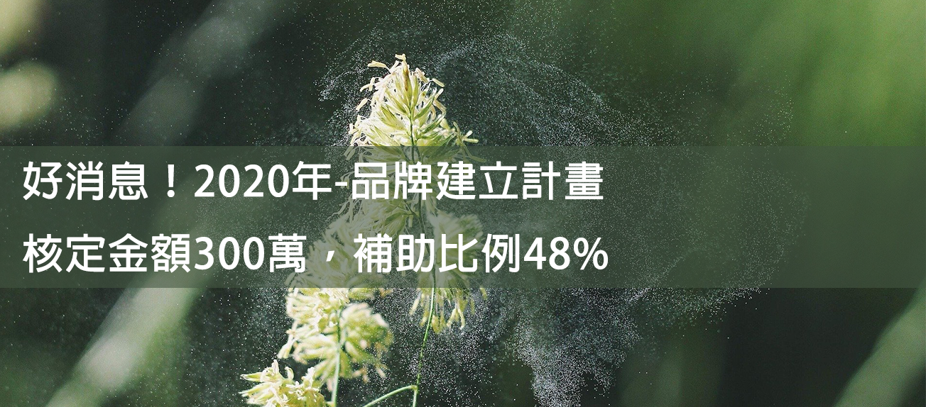 品牌補助計畫300萬